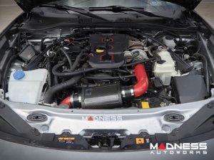 FIAT 124 Performance Air Intake System - MAXFlow - MADNESS - Red Powdercoated Finish